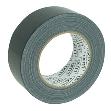 Vävtejp Svart 48 mm x 50 m Luxi